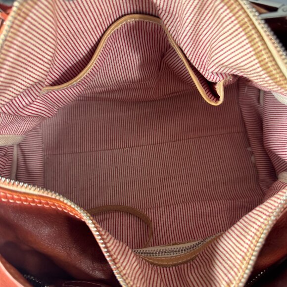 Old Trend Lily Leather Satchel with Crossbody Strap - Picture 12 of 15